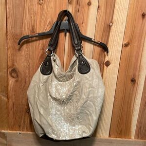 💰💰💰BOGOHO 💰💰💰Ann Taylor LOFT Hobo Shoulder Sequined Shimmer Bag